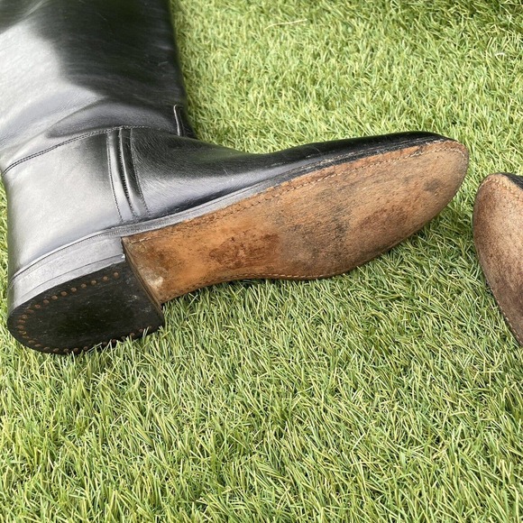 Churchill Women’s English Leather Equestrian Riding Boots Women’s Size 7.5 - Picture 7 of 16